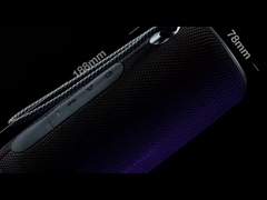 IPX7 altavoz de tela inalámbrica a prueba de agua altavoz portátil Ozzie Bluetooth