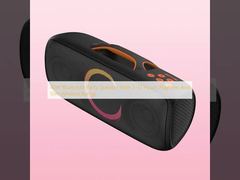 Altavoz de fiesta Bluetooth de 40W con 3-12 horas de tiempo de juego y alcance inalámbrico de 10m