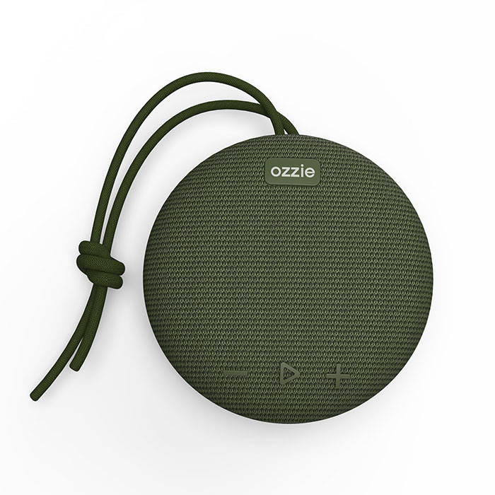 Plástico y telas ABS impermeables inalámbricos del altavoz IPX7 del color verde C200
