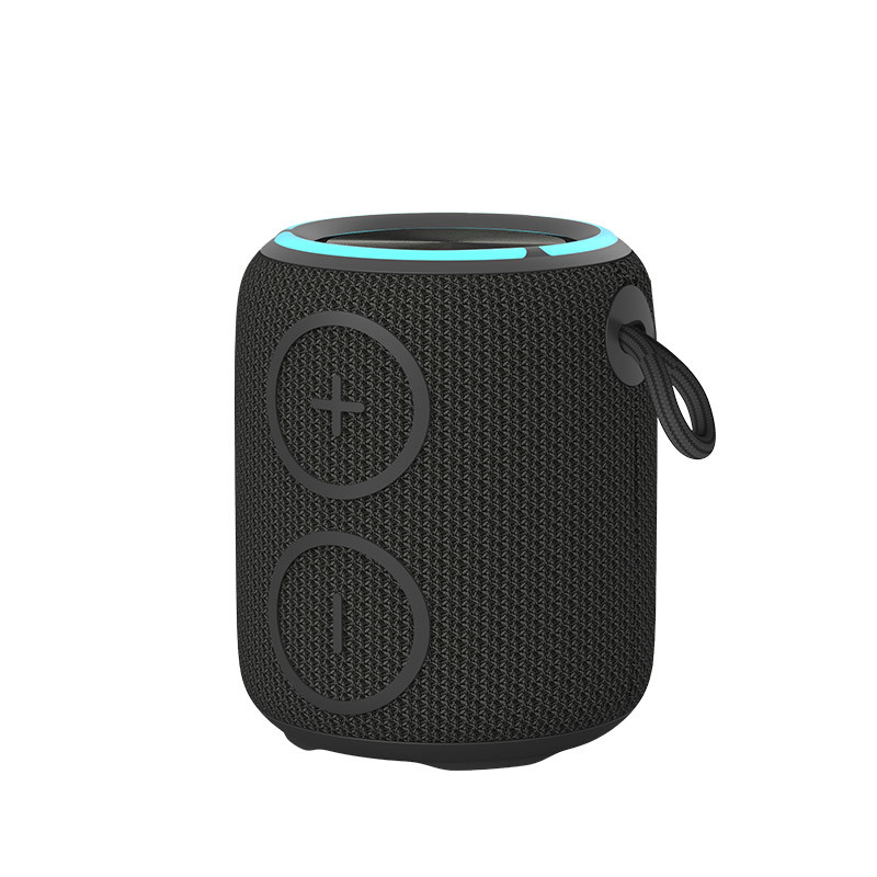 Altavoz Bluetooth inalámbrico portátil TWS IPX7 con luces LED RGB coloridas