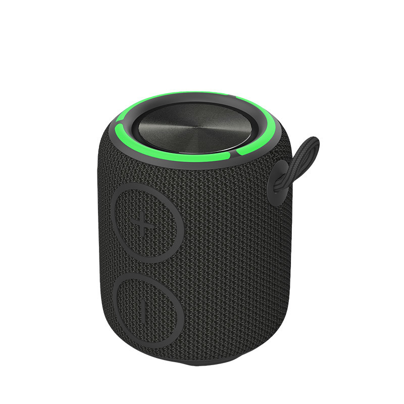 Altavoz Bluetooth inalámbrico portátil TWS IPX7 con luces LED RGB coloridas