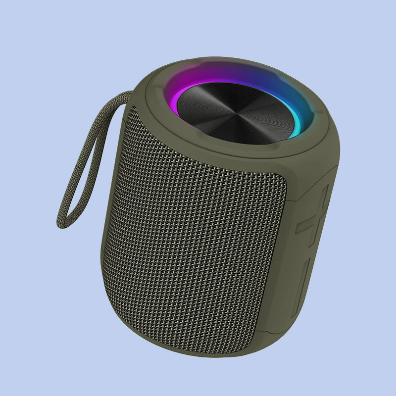 Altavoces de exterior inalámbricos impermeables de tela ABS TPU con capacidad de batería 3.6V 2500mAh