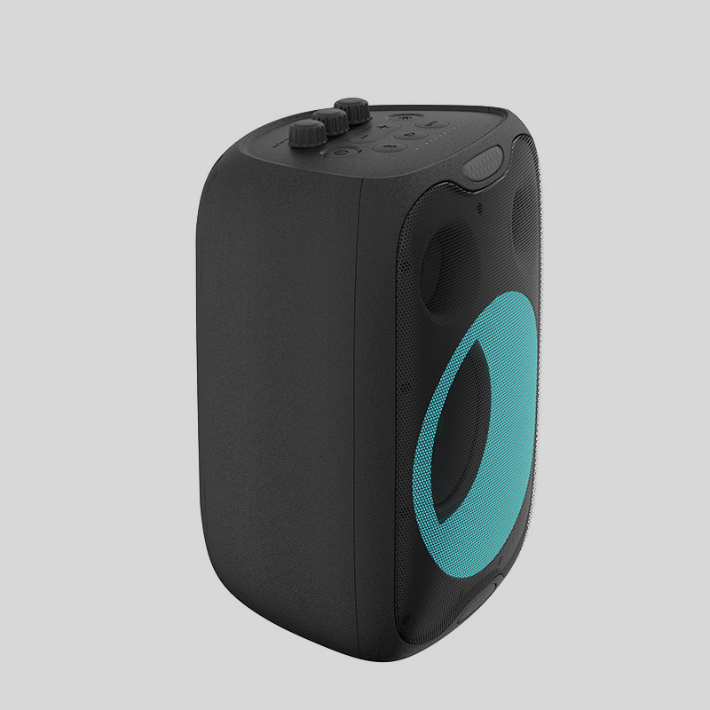 Respuesta de frecuencia 20Hz-20KHz Altavoz de fiesta al aire libre con alcance inalámbrico AUX / 10 metros
