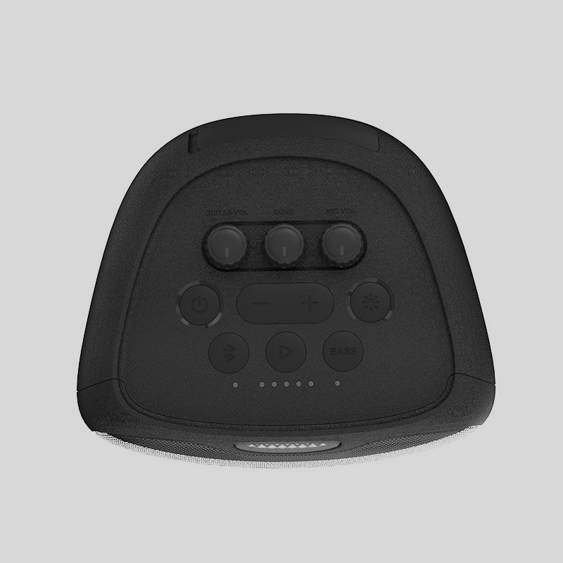 Respuesta de frecuencia 20Hz-20KHz Altavoz de fiesta al aire libre con alcance inalámbrico AUX / 10 metros