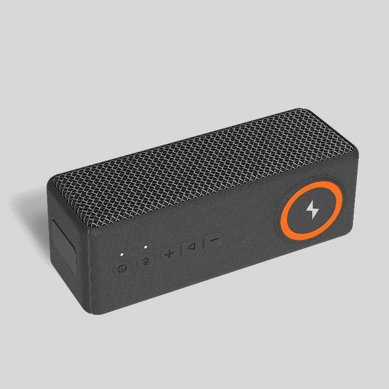 22.4 X 7.9 X 8.4 Cm altavoz de carga inalámbrica Compatible con MP3/WMA/WAV/APE/FLAC