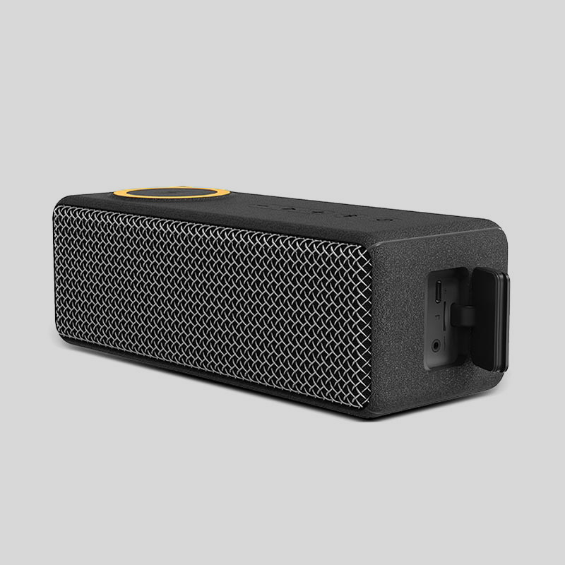 22.4 X 7.9 X 8.4 Cm altavoz de carga inalámbrica Compatible con MP3/WMA/WAV/APE/FLAC