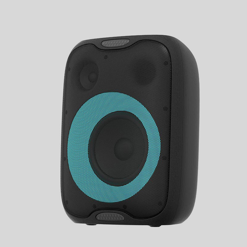 3 KGS Sistema de sonido para fiestas al aire libre en negro