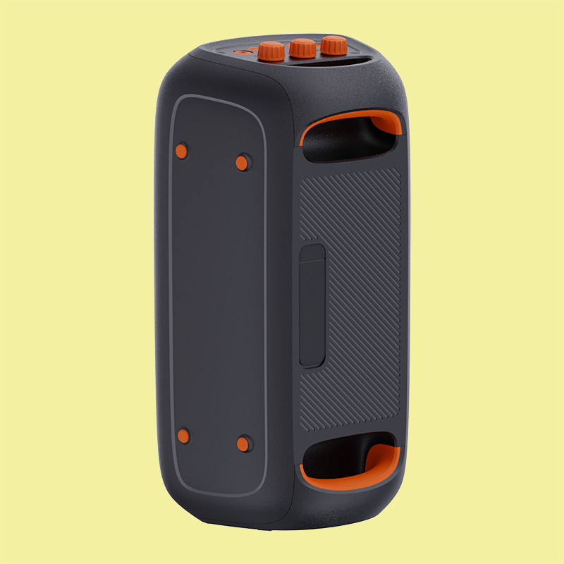 Bluetooth negro V5.3 altavoz de fiesta al aire libre con batería 4\u03a9 Impedancia ABS hierro