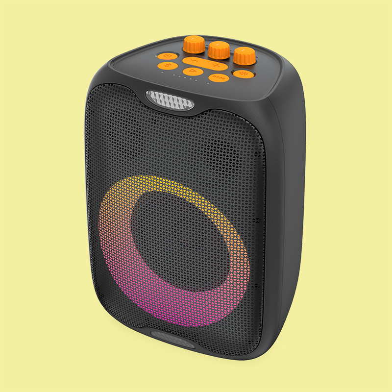 Portable V5.3 Bluetooth Altavoz de fiesta al aire libre 4Ω para música Conexión inalámbrica de transmisión fuerte
