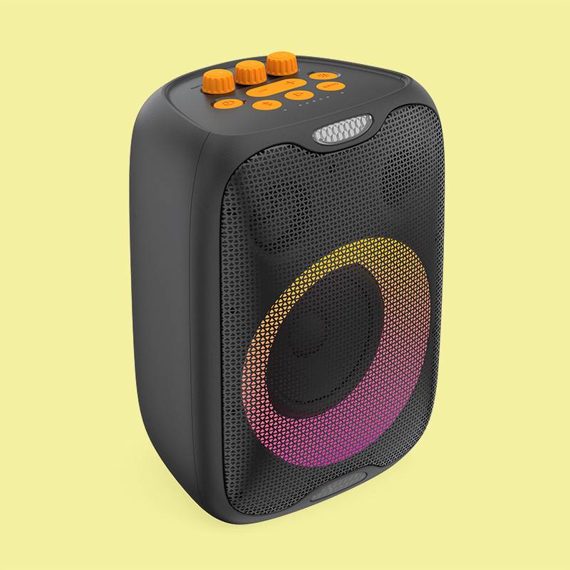 Portable V5.3 Bluetooth Altavoz de fiesta al aire libre 4Ω para música Conexión inalámbrica de transmisión fuerte