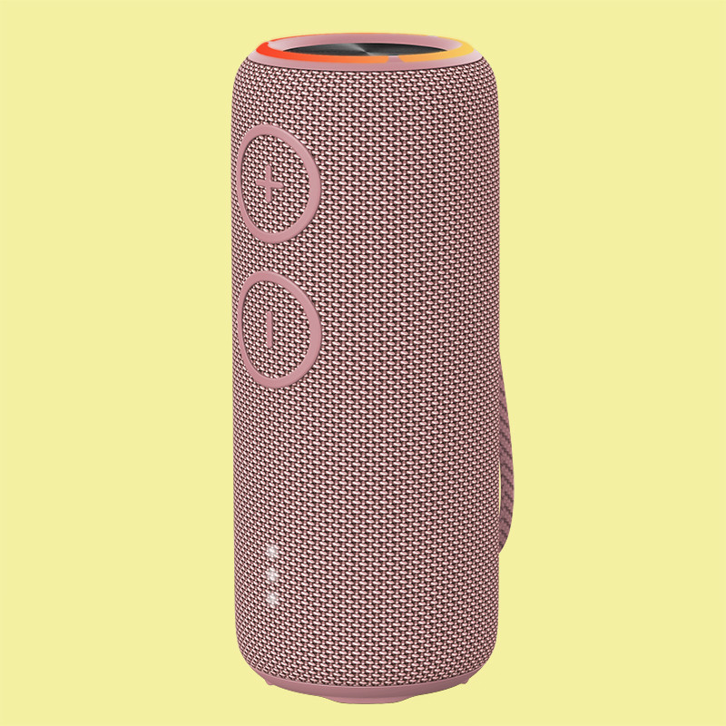 Altoparlante Bluetooth portátil de 550 g con batería de 3600 mAh y carga de tipo C