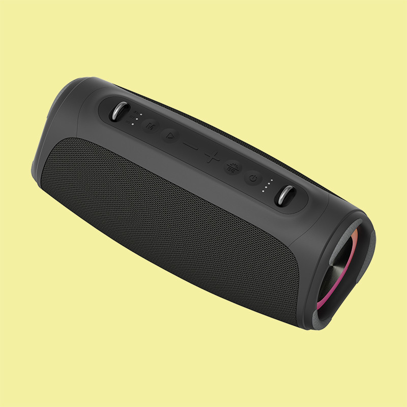 Altavoz portátil para fiestas al aire libre con función de disco USB y respuesta de frecuencia de 20Hz-20KHz