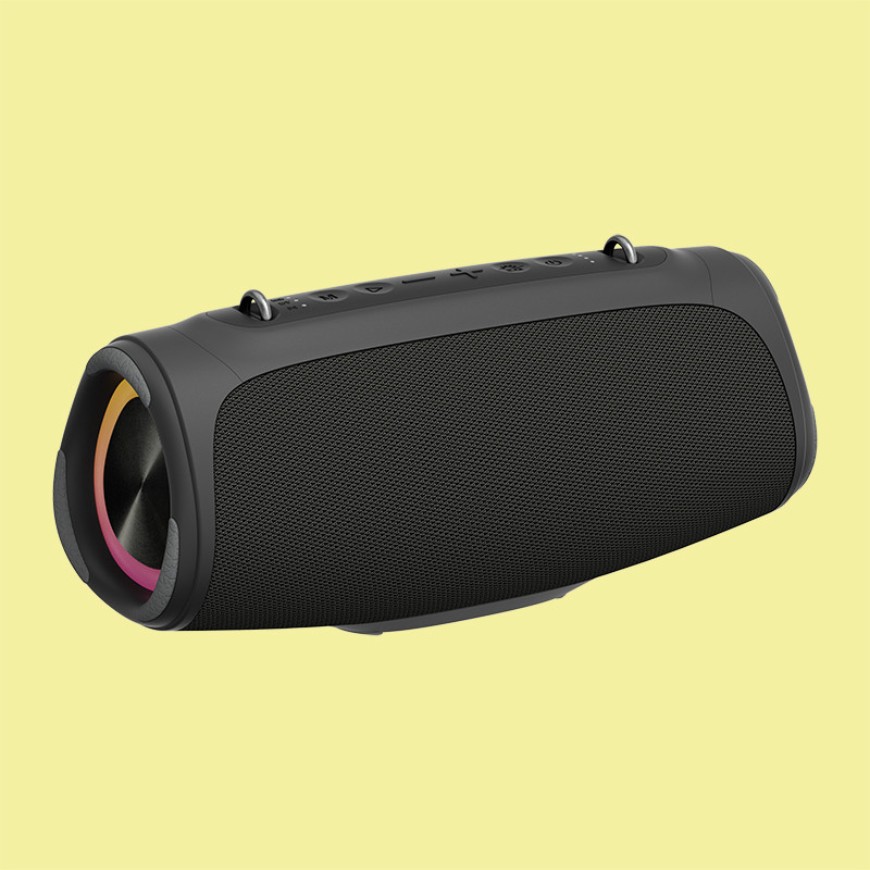 Altavoz portátil para fiestas al aire libre con función de disco USB y respuesta de frecuencia de 20Hz-20KHz