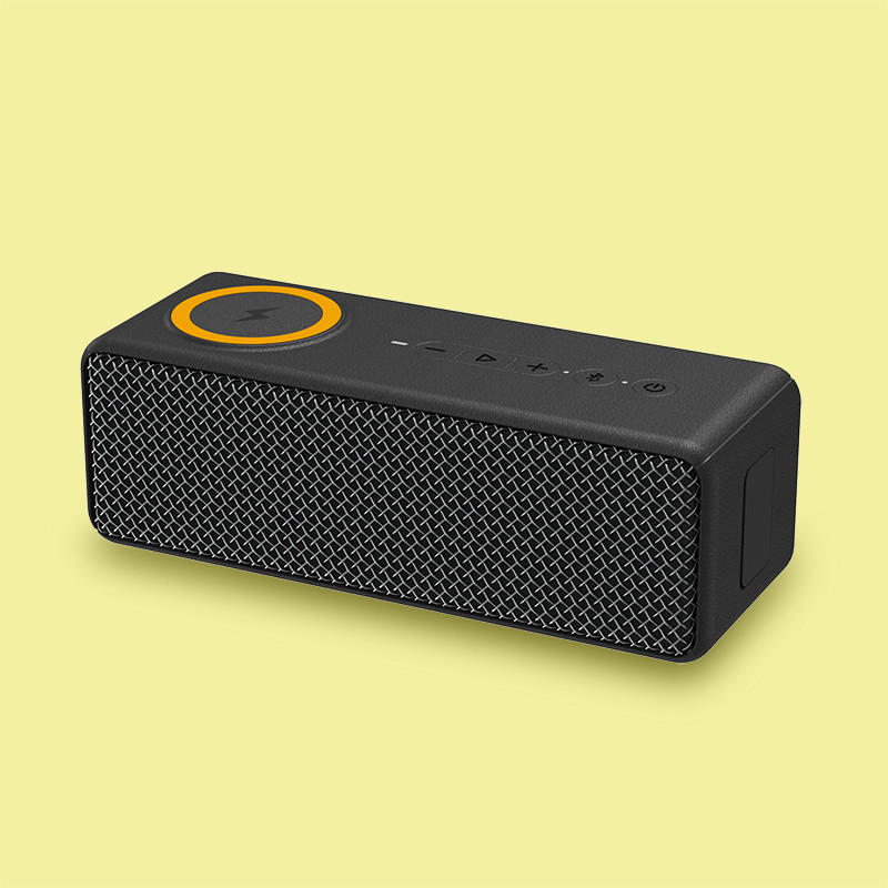 10m Largo Carga inalámbrica Bluetooth altavoz 10-15W Cargador inalámbrico altavoz 4-12H Tiempo de juego