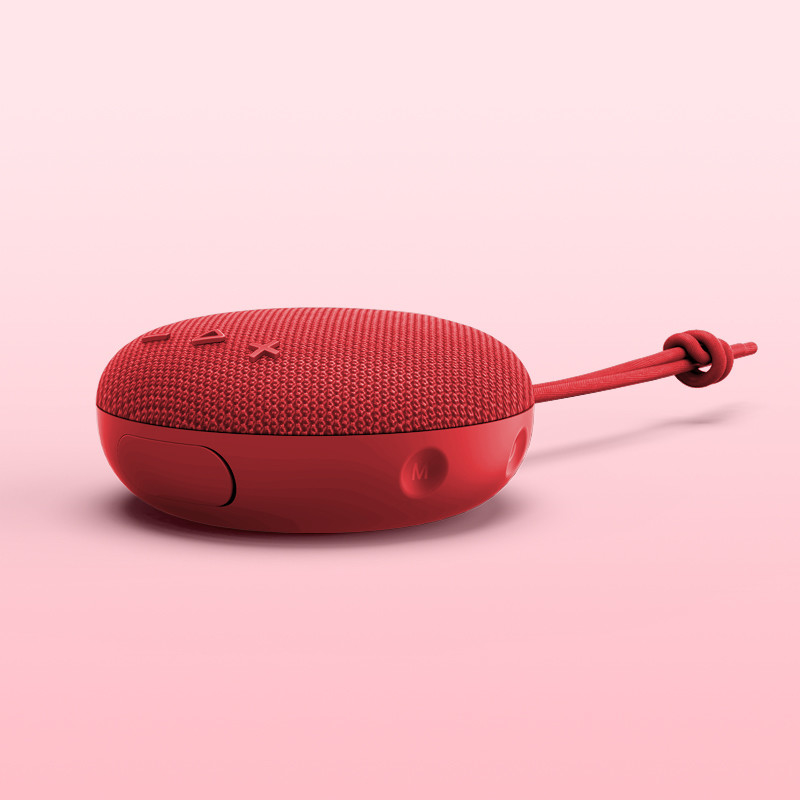 10 ~ 24 horas de reproducción extendida altavoz Bluetooth portátil con telas de goma de silicona ABS