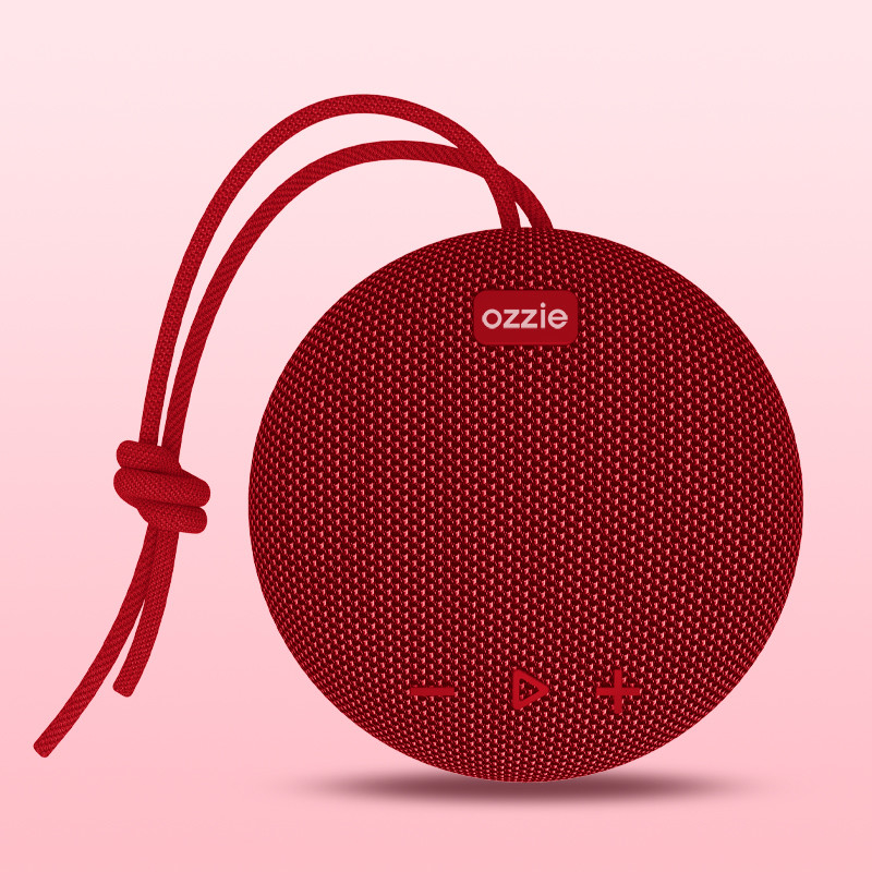 10 ~ 24 horas de reproducción extendida altavoz Bluetooth portátil con telas de goma de silicona ABS