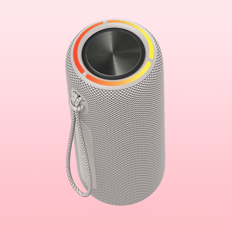 TWS portátil inalámbrico de tela Bluetooth 5.3 altavoz con IPX7 impermeable y 11 horas de tiempo de trabajo