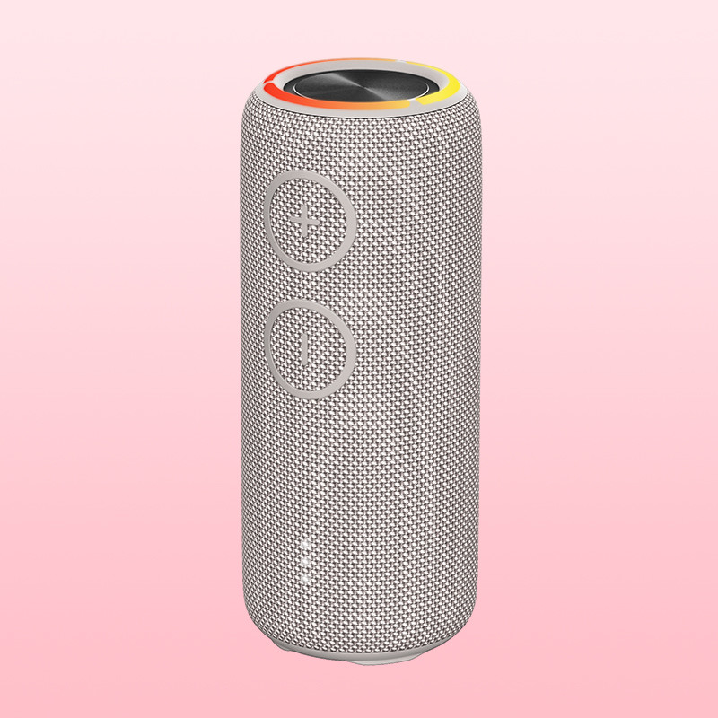 Altavoz inalámbrico de tela con tarjeta TF Bluetooth con batería de 7.2V 2500mAh y salida de altavoz de 30W