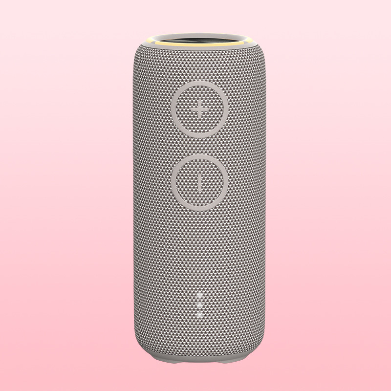 TWS portátil inalámbrico de tela Bluetooth 5.3 altavoz con IPX7 impermeable y 11 horas de tiempo de trabajo