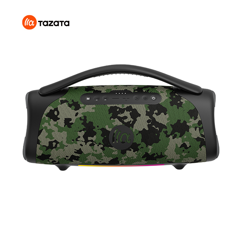 Fábrica ABS Silicio IPX7 altavoz Bluetooth resistente al agua con Power Bank 10H Control remoto de tiempo de juego NO resistente al agua