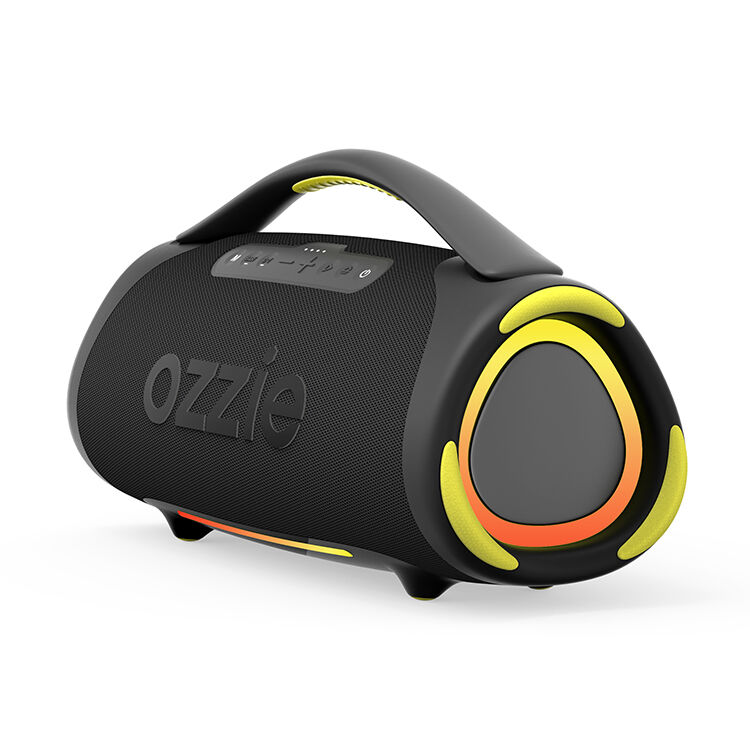 Ozzie Bluetooth altavoz recargable con Bluetooth 5.3 100-300W de potencia y 10.8V/7500mAh batería para uso exterior e interior