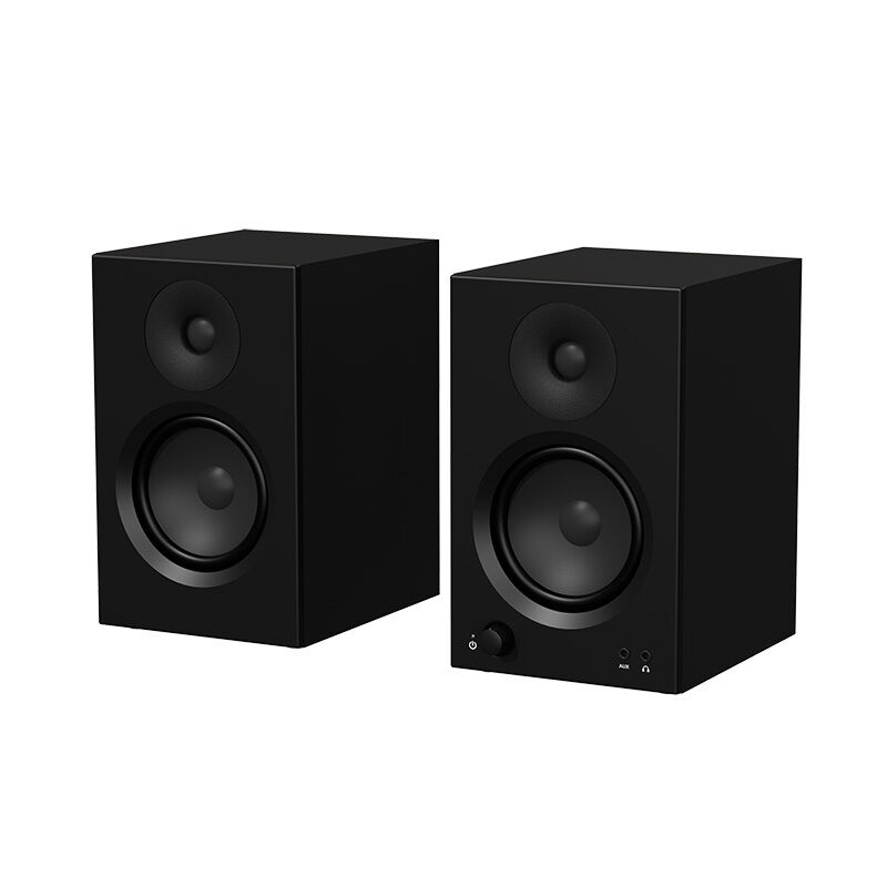 Gadgets Technologies Active Bookshelf Speakers 60w Deep Bass 4 Inch Desktop Speakers Home Gaming Speakers