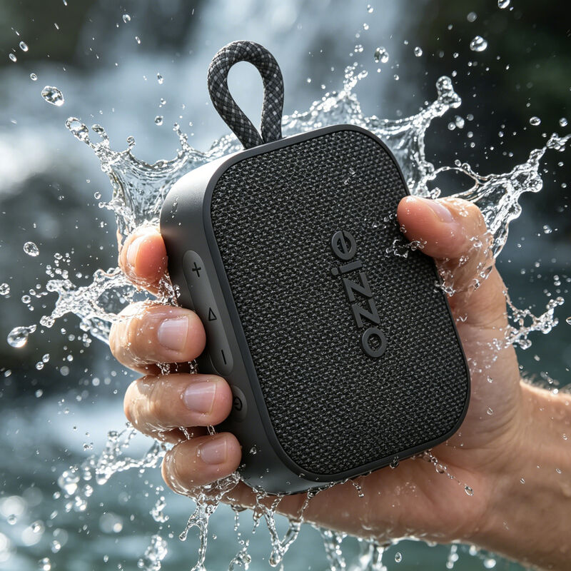 Ozzie Bluetooth Speaker Portable Wireless Waterproof Outdoor Mini Speaker with 5w Power and Removable Battery for Clear Sound